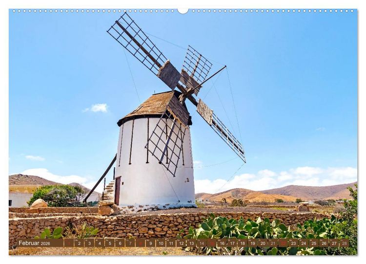 Produktbild: FUERTEVENTURA - Inselblick (Wandkalender 2026 DIN A2 quer), CALVENDO Monatskalender