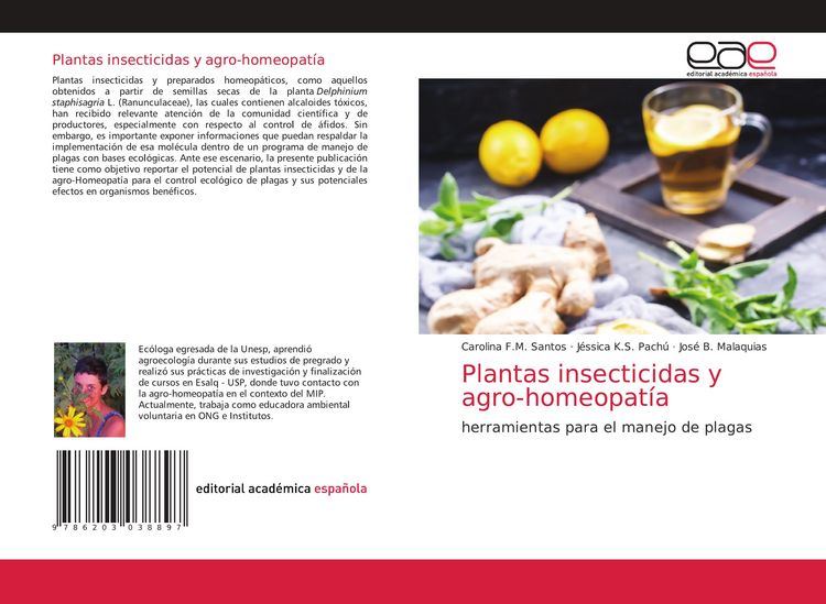 Produktbild: Plantas insecticidas y agro-homeopat&iacute;a
