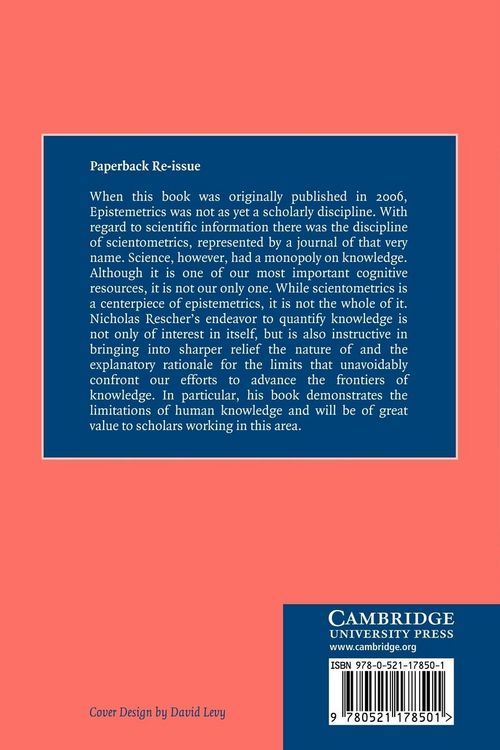 Produktbild: Epistemetrics