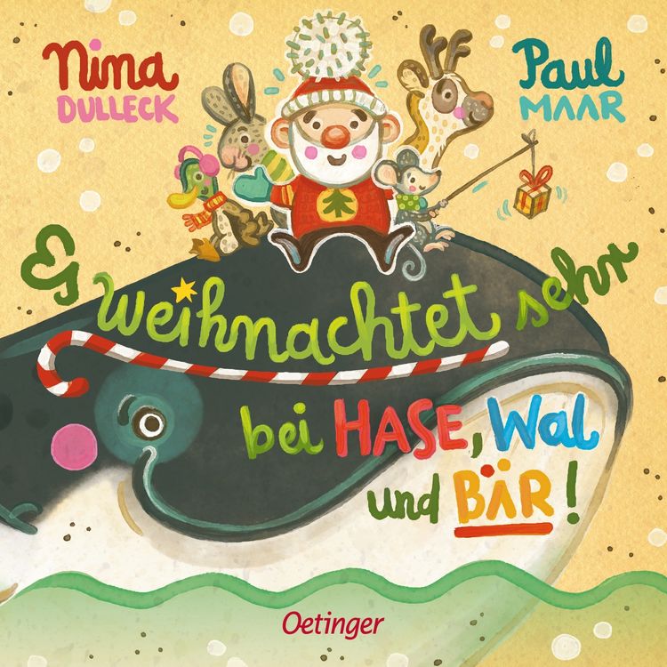 Produktbild: Es weihnachtet sehr bei Hase, Wal und B&auml;r!