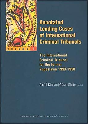 Produktbild: Annotated Leading Cases of International Criminal Tribunals - volume 01