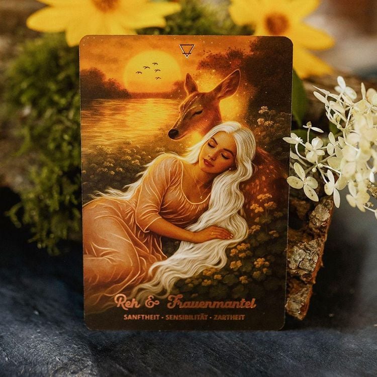 Produktbild: Earth Guardians - Das Orakel der Krafttiere und Pflanzenseelen - 46 farbige Karten, 172-seitiges farbiges Booklet