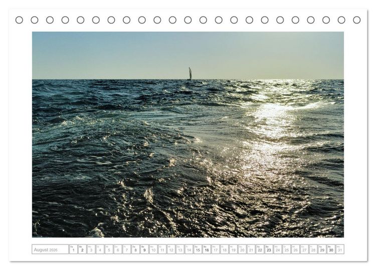 Produktbild: SALENTO das Meer - il Mare neu (Tischkalender 2026 DIN A5 quer), CALVENDO Monatskalender
