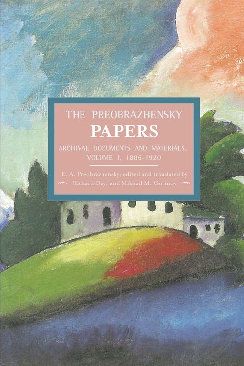 Produktbild: The Preobrazhensky Papers: Archival Documents and Materials