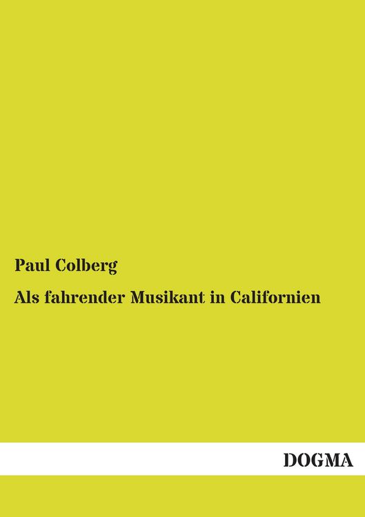 Produktbild: Als fahrender Musikant in Californien