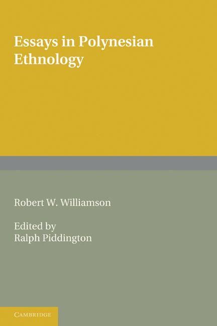 Produktbild: Essays in Polynesian Ethnology