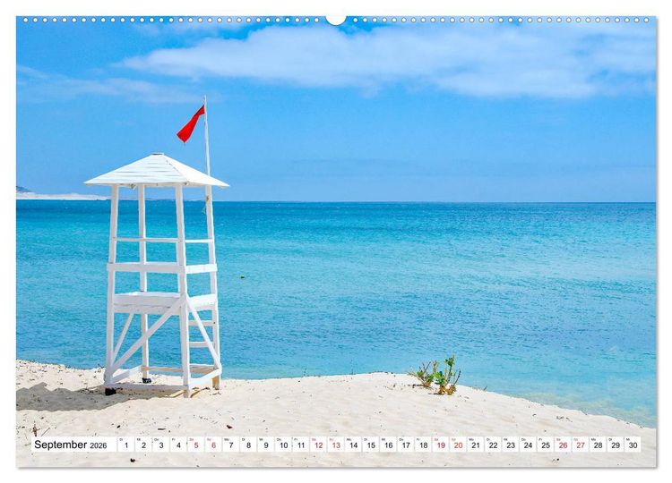 Produktbild: Boa Vista - die drittgr&ouml;&szlig;te Kapverdische Insel (hochwertiger Premium Wandkalender 2026 DIN A2 quer), Kunstdruck in Hochglanz