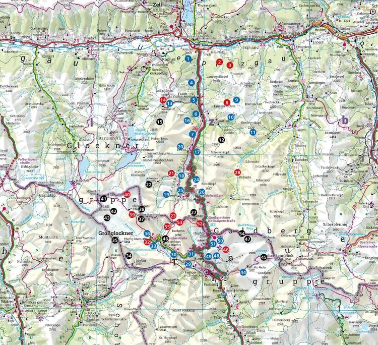 Produktbild: ROTHER Wanderbuch Wandern an der Gro&szlig;glockner Hochalpenstra&szlig;e