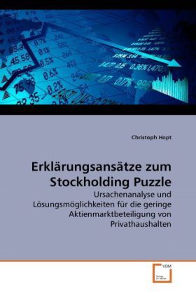 Produktbild: Hopt, C: Erkl&auml;rungsans&auml;tze zum Stockholding Puzzle
