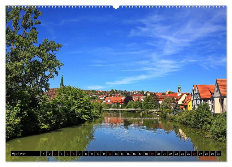 Produktbild: Rottenburg am Neckar - Eine Stadt am Limes (Wandkalender 2026 DIN A2 quer), CALVENDO Monatskalender