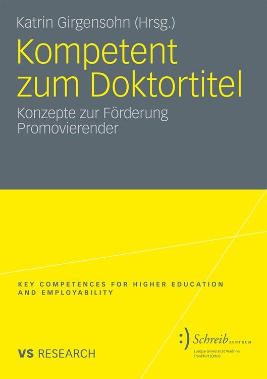 Produktbild: Kompetent zum Doktortitel