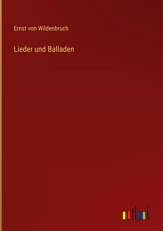 Produktbild: Lieder und Balladen