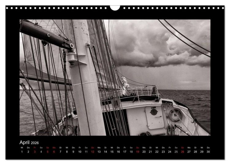 Produktbild: Segelschiffe auf der Ostsee (Wandkalender 2026 DIN A3 quer), CALVENDO Monatskalender