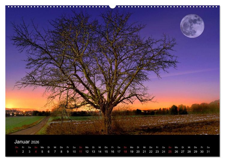 Produktbild: Hanau und Umgebung (hochwertiger Premium Wandkalender 2026 DIN A2 quer), Kunstdruck in Hochglanz
