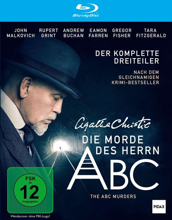 Produktbild: Agatha Christie: Die Morde des Herrn ABC (The ABC Murders) / Starbesetzte Neuverfilmung des Hercule Poirot-Romans mit John Malkovich