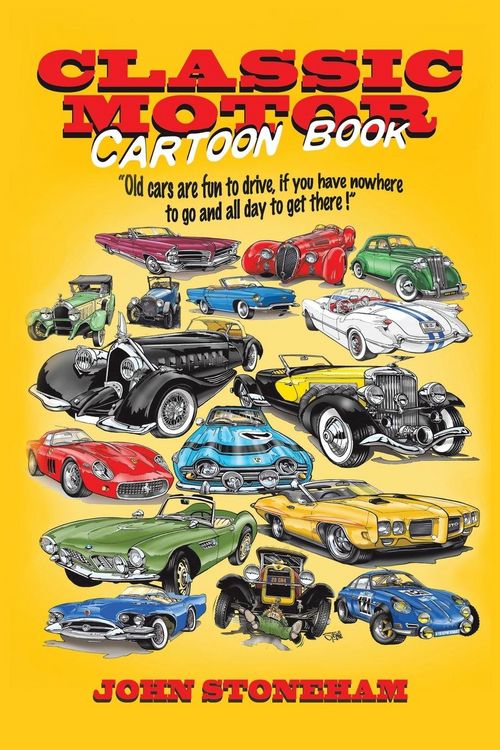 Produktbild: Classic Motor Cartoon Book