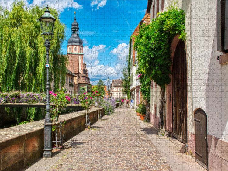 Produktbild: CALVENDO Puzzle Albstra&szlig;e | 1000 Teile Lege-Gr&ouml;&szlig;e 64x48cm Foto-Puzzle f&uuml;r gl&uuml;ckliche Stunden