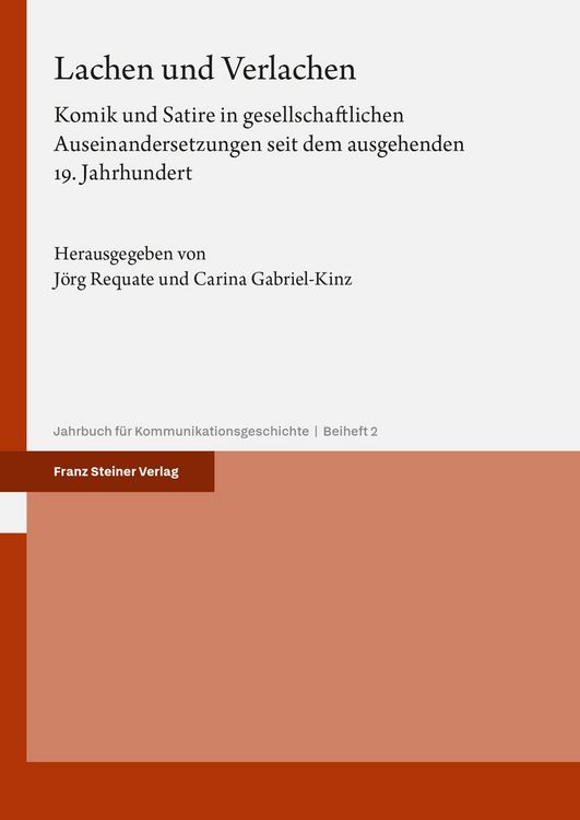 Produktbild: Lachen und Verlachen