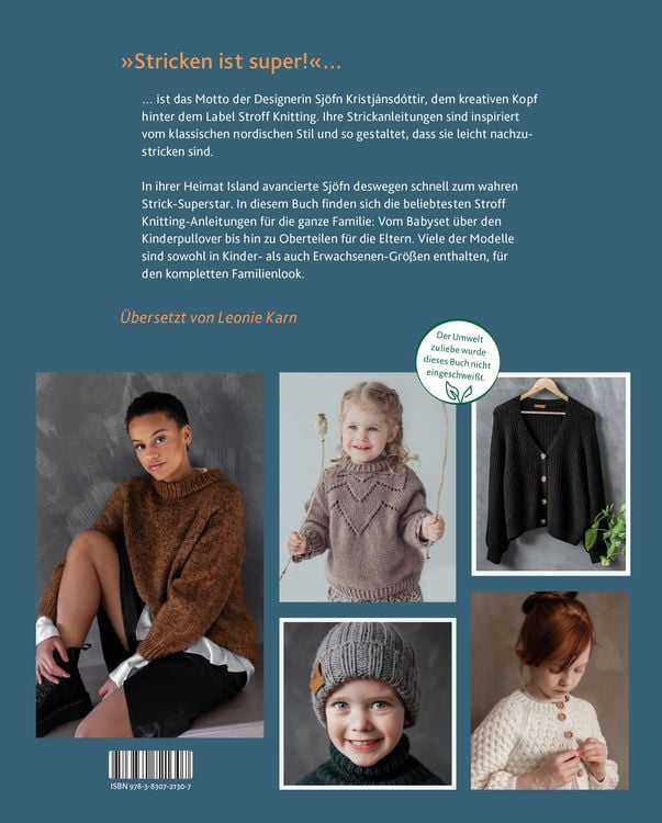 Produktbild: Schnell gestrickt f&uuml;r Gro&szlig; und Klein. Strickdesign aus Island f&uuml;r die ganze Familie