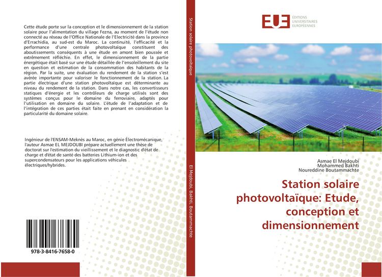 Produktbild: Station solaire photovolta&iuml;que: Etude, conception et dimensionnement
