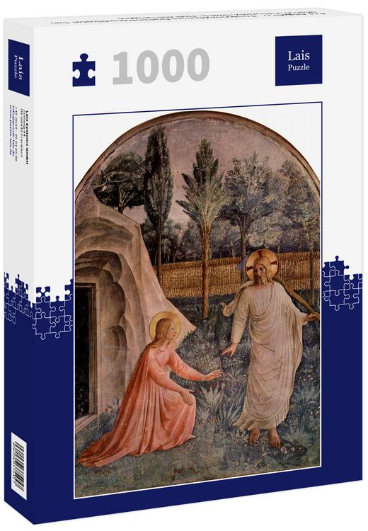 Produktbild: Lais Puzzle Fra Angelico - Freskenzyklus im Dominikanerkloster San Marco in Florenz, Szene: Noli me tangere 1000 Teile