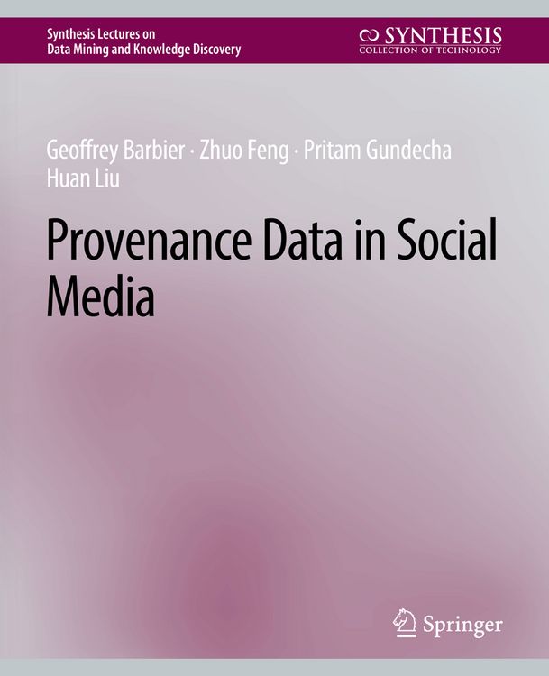 Produktbild: Provenance Data in Social Media