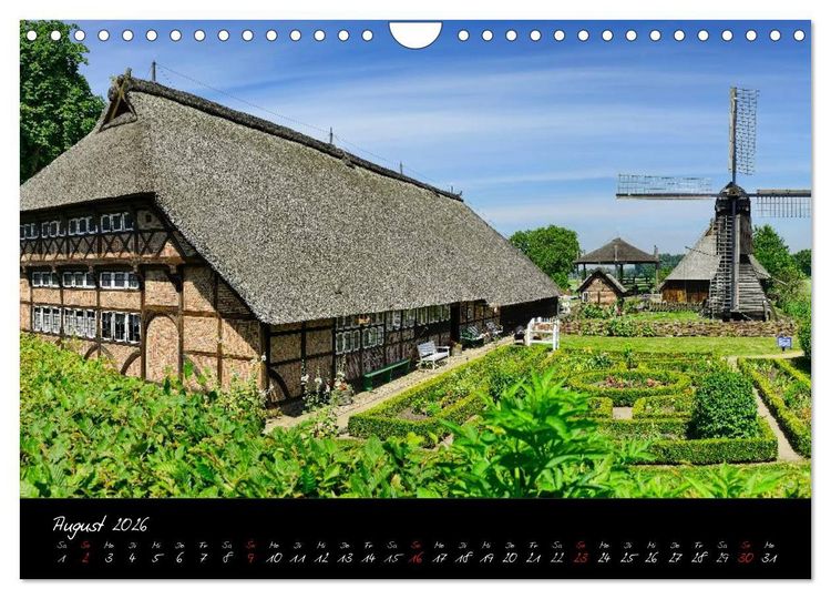 Produktbild: Vier- und Marschlande Hamburgs gr&uuml;ner S&uuml;dosten (Wandkalender 2026 DIN A4 quer), CALVENDO Monatskalender