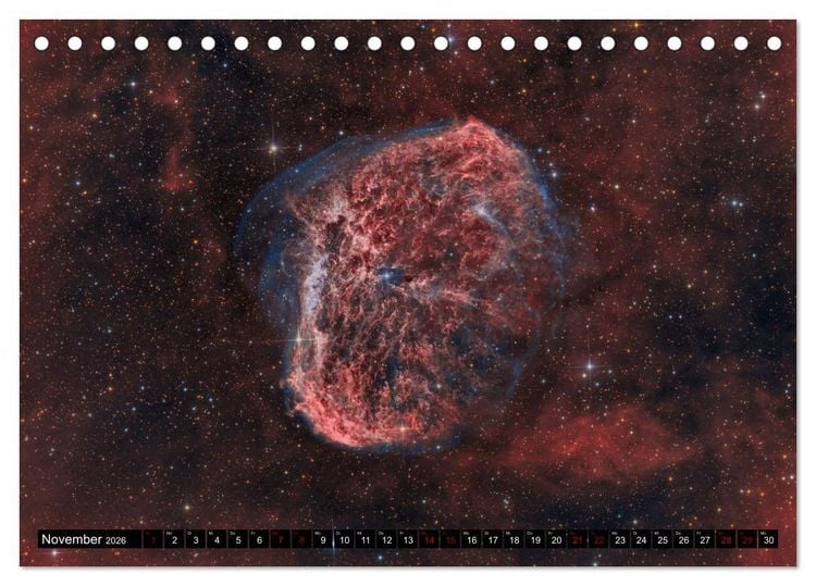 Produktbild: Deep-Sky Fotografie (Tischkalender 2026 DIN A5 quer), CALVENDO Monatskalender