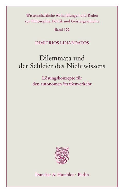Produktbild: Dilemmata und der Schleier des Nichtwissens.