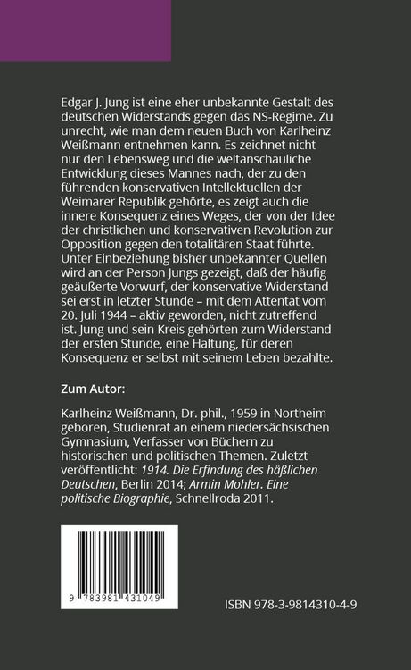 Produktbild: Edgar J. Jung