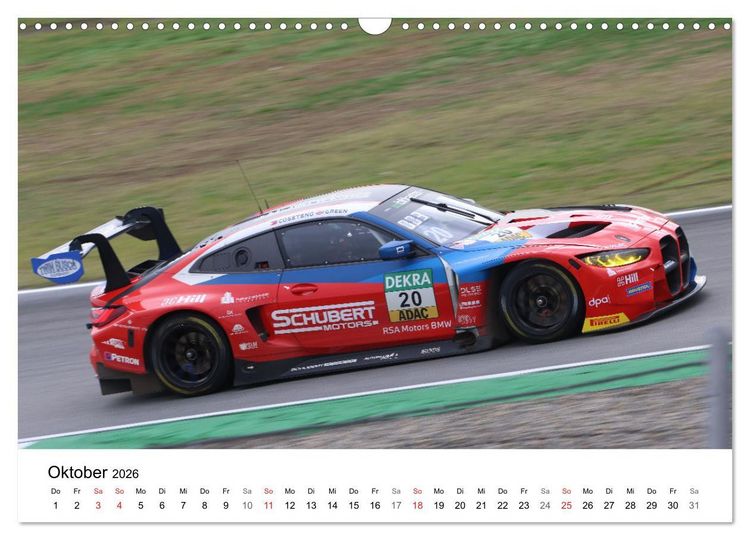 Produktbild: GT Masters (Wandkalender 2026 DIN A3 quer), CALVENDO Monatskalender