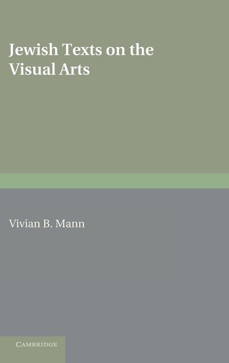 Produktbild: Jewish Texts on the Visual Arts