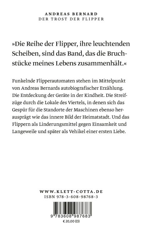 Produktbild: Der Trost der Flipper