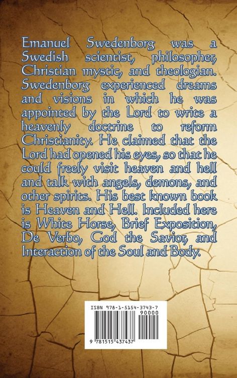Produktbild: The Short Teachings of Emanuel Swedenborg