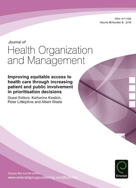 Produktbild: Improving equitable access to health care through increasing patient and public involvement in prioritisation decisions
