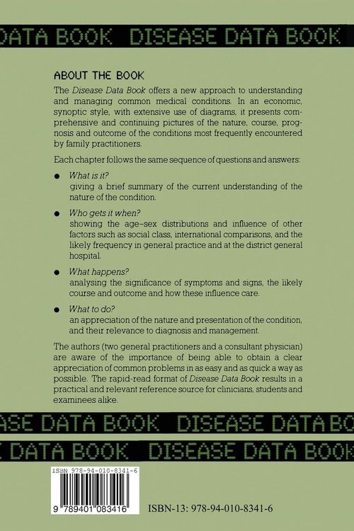 Produktbild: Disease Data Book