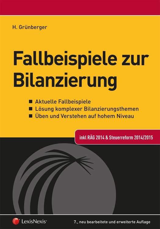 Bild vom Artikel Fallbeispiele zur Bilanzierung vom Autor Herbert Grünberger