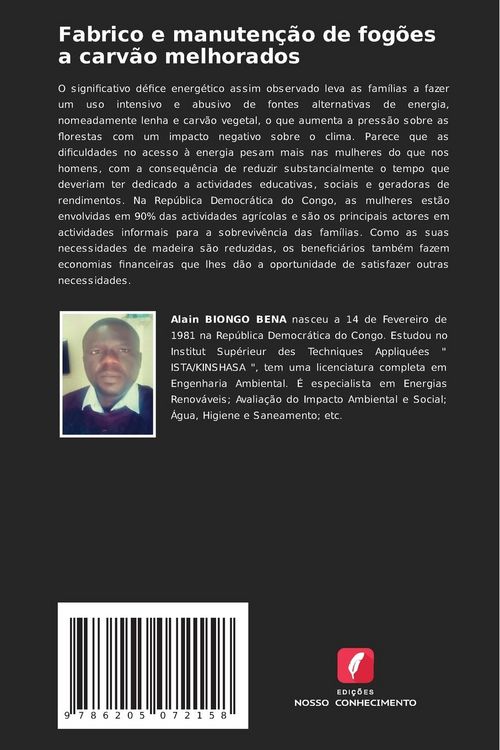 Produktbild: Fabrico e manuten&ccedil;&atilde;o de fog&otilde;es a carv&atilde;o melhorados