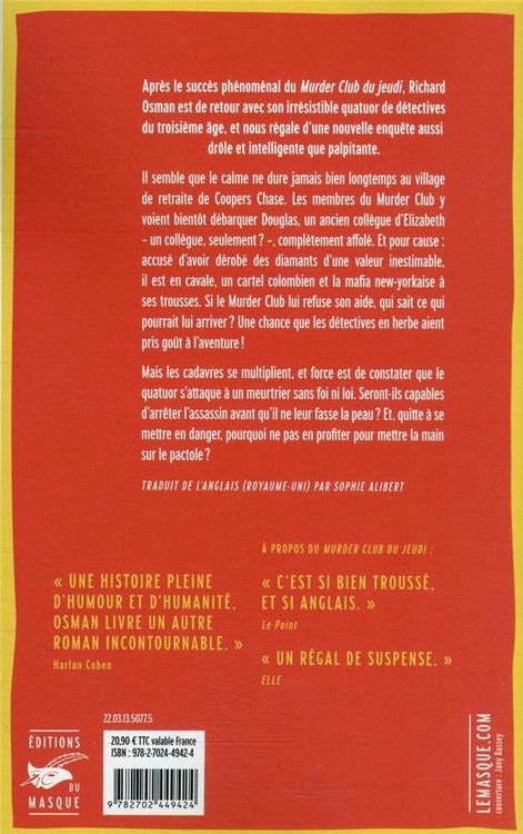 Produktbild: Le murder club enqu&ecirc;te