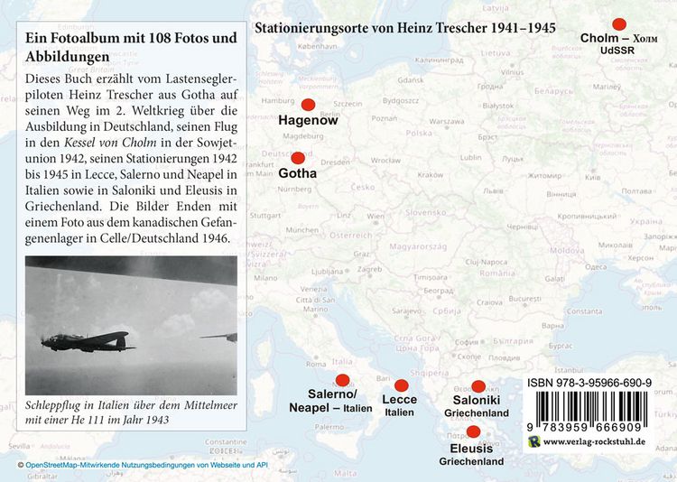 Produktbild: Der Gothaer Heinz Trescher als Pilot der Lastensegler DFS 230 und Gotha Go 242 von 1941&ndash;1945