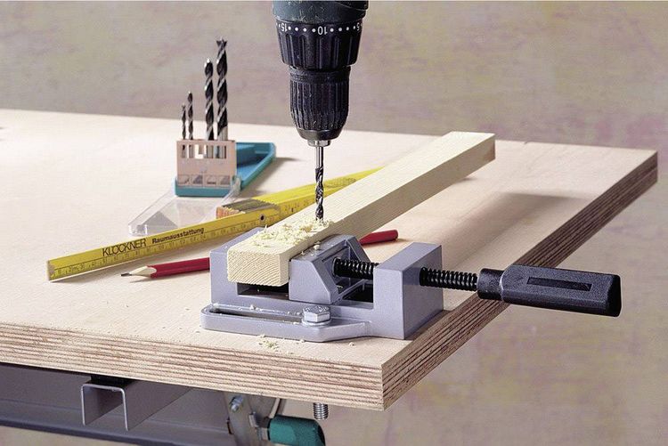 Produktbild: Wolfcraft 3412099 Schraubstock 3412099 Backenbreite: 68mm Spann-Weite (max.): 65mm