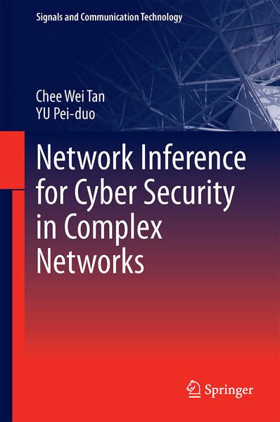 Produktbild: Network Inference for Cyber Security in Complex Networks