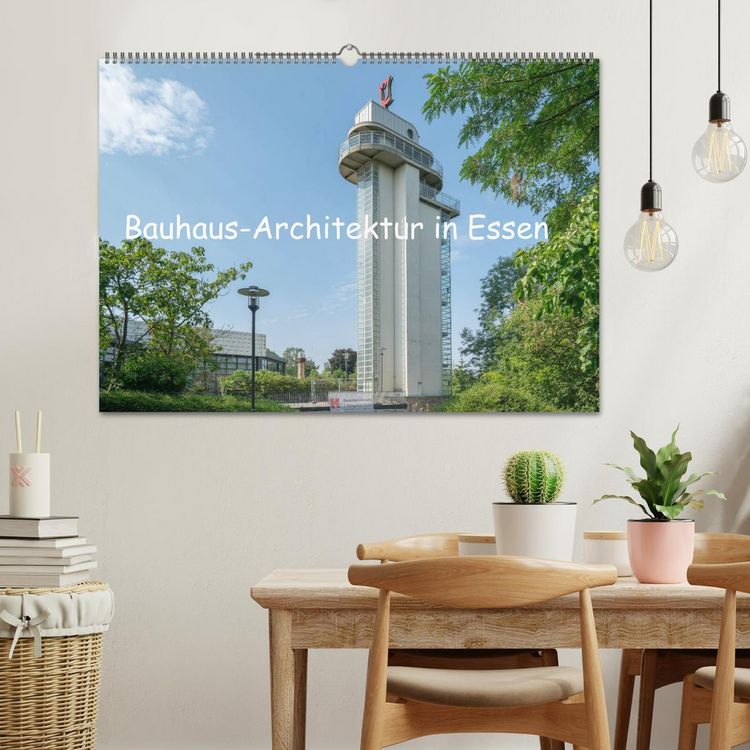 Produktbild: Bauhaus-Architektur in Essen (Wandkalender 2026 DIN A2 quer), CALVENDO Monatskalender