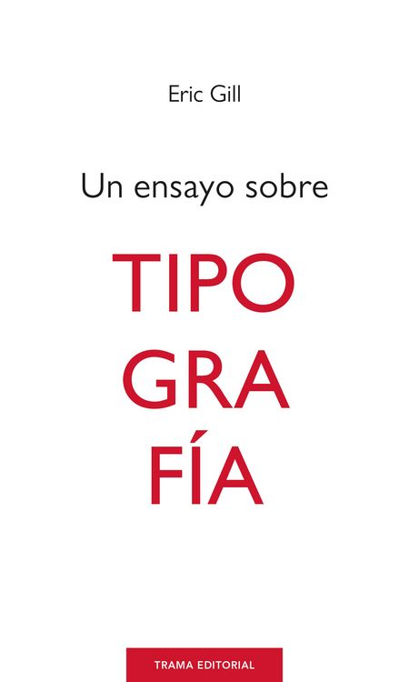 Produktbild: Un ensayo sobre tipograf&iacute;a