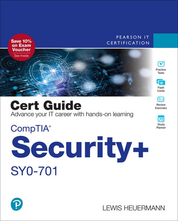 Produktbild: CompTIA Security+ SY0-701 Cert Guide