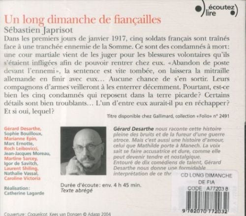 Produktbild: Un long dimanche de fian&ccedil;ailles