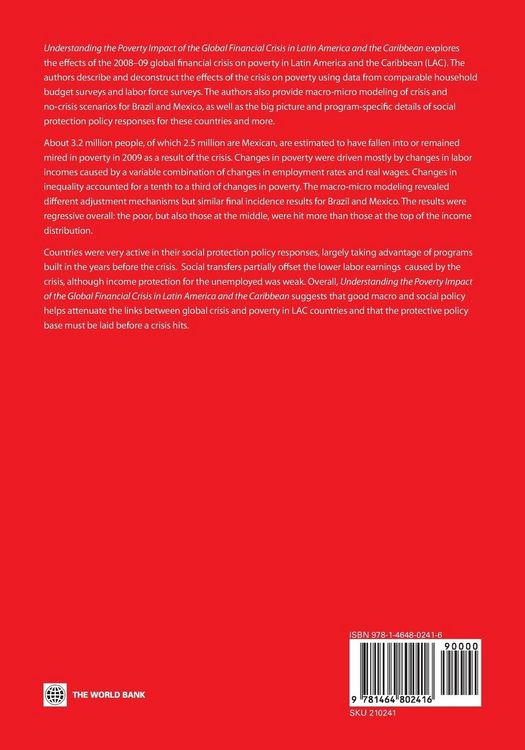 Produktbild: Understanding the Poverty Impact of the Global Financial Crisis in Latin America and the Caribbean
