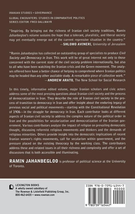 Produktbild: Civil Society and Democracy in Iran