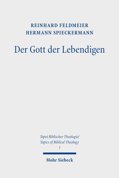 Produktbild: Feldmeier, R: Gott der Lebendigen