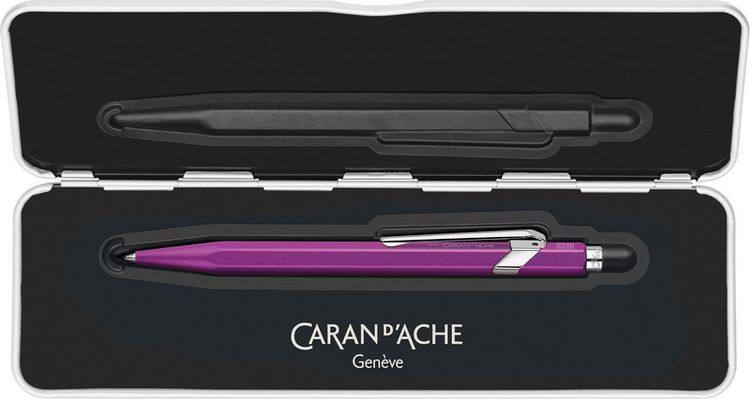 Produktbild: CARAN D'ACHE Kugelschreiber 849(TM) Colormat-X, violett Metalletui